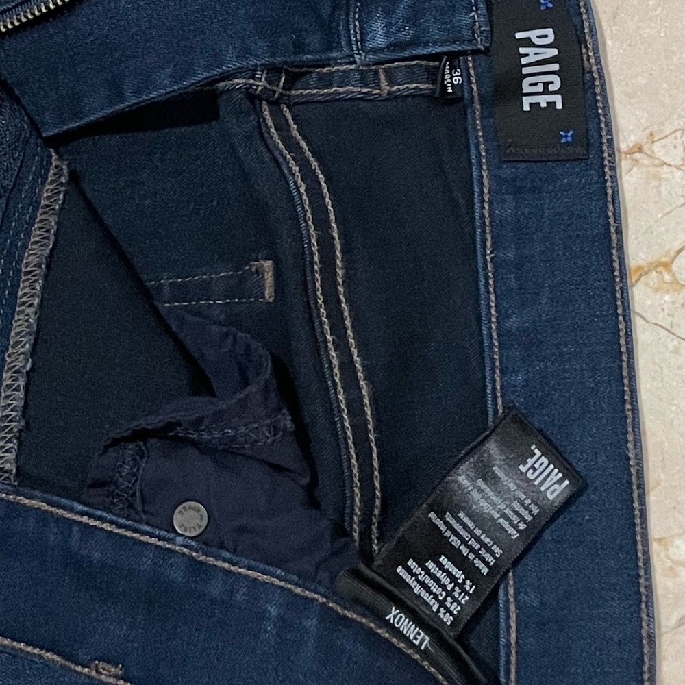 Paige LENNOX jeans size 36 x 32 pre-owned very good condition